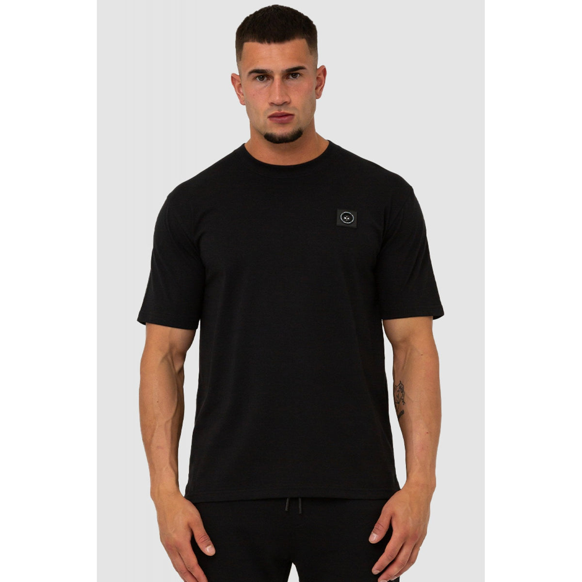 Marshall Artist | 0847 Micro Siren Cirlce Badge Logo Half Sleeve T-Shirt