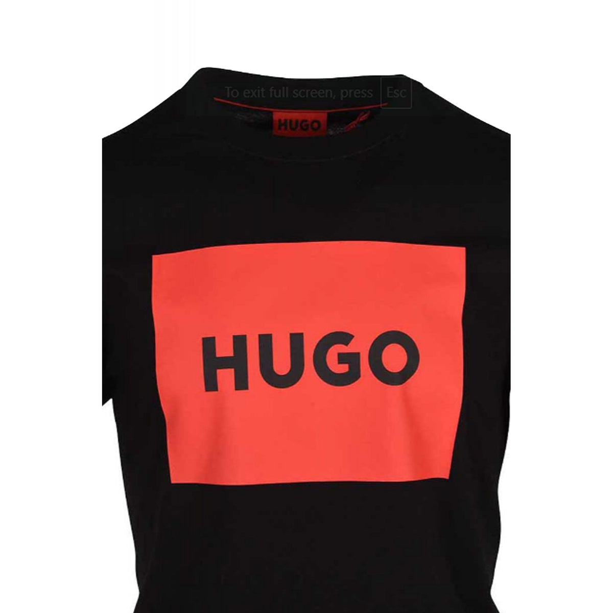 Boss 50467952 Dulive Box Logo Crew Half Sleeve T-Shirt