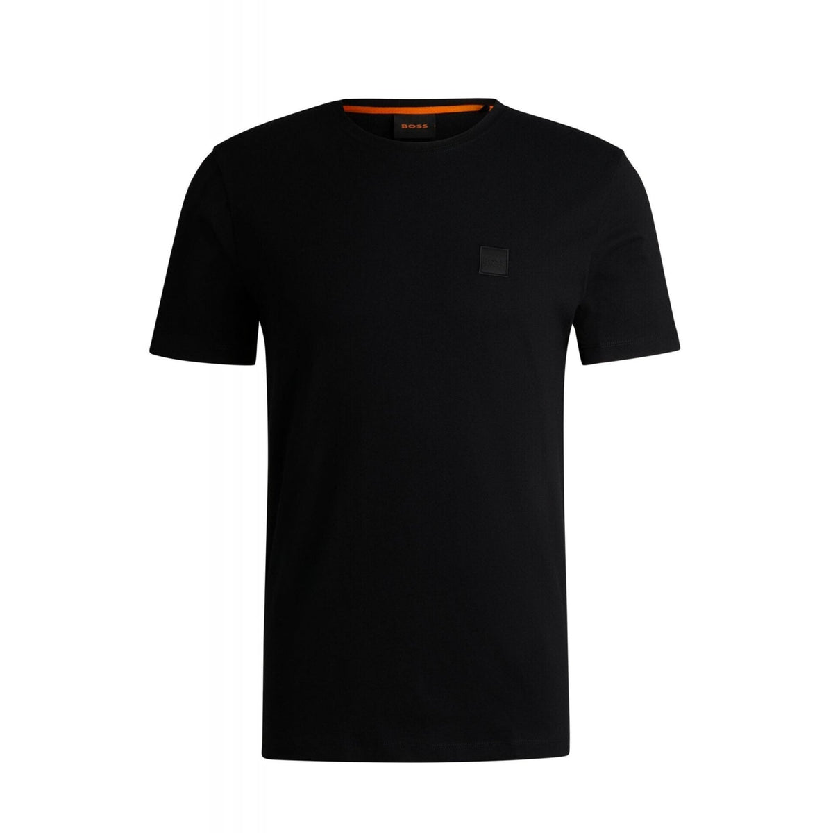 Boss 50508584 Tales Plain Logo Patch Cotton Half Sleeve T-Shirt