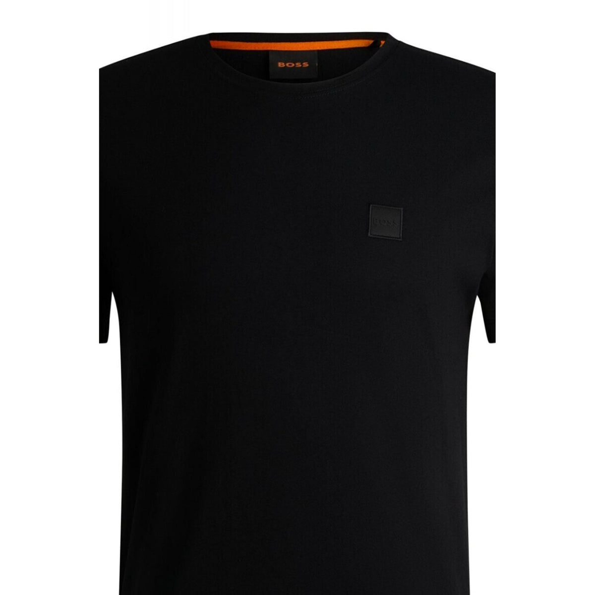 Boss 50508584 Tales Plain Logo Patch Cotton Half Sleeve T-Shirt