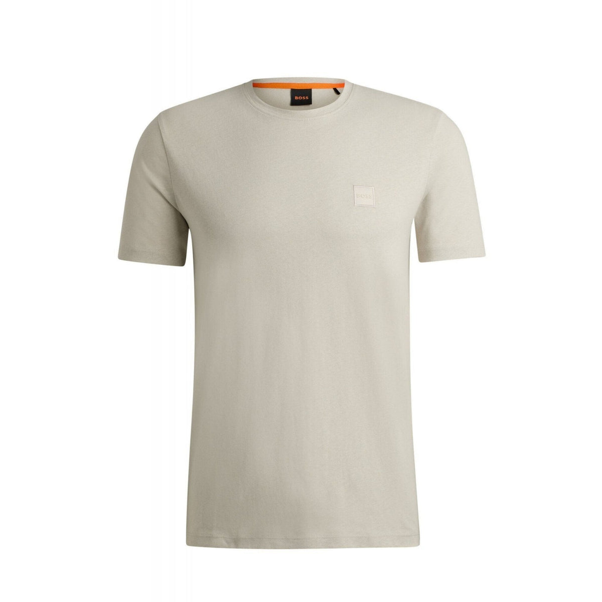 Boss 50508584 Tales Plain Logo Patch Cotton Half Sleeve T-Shirt