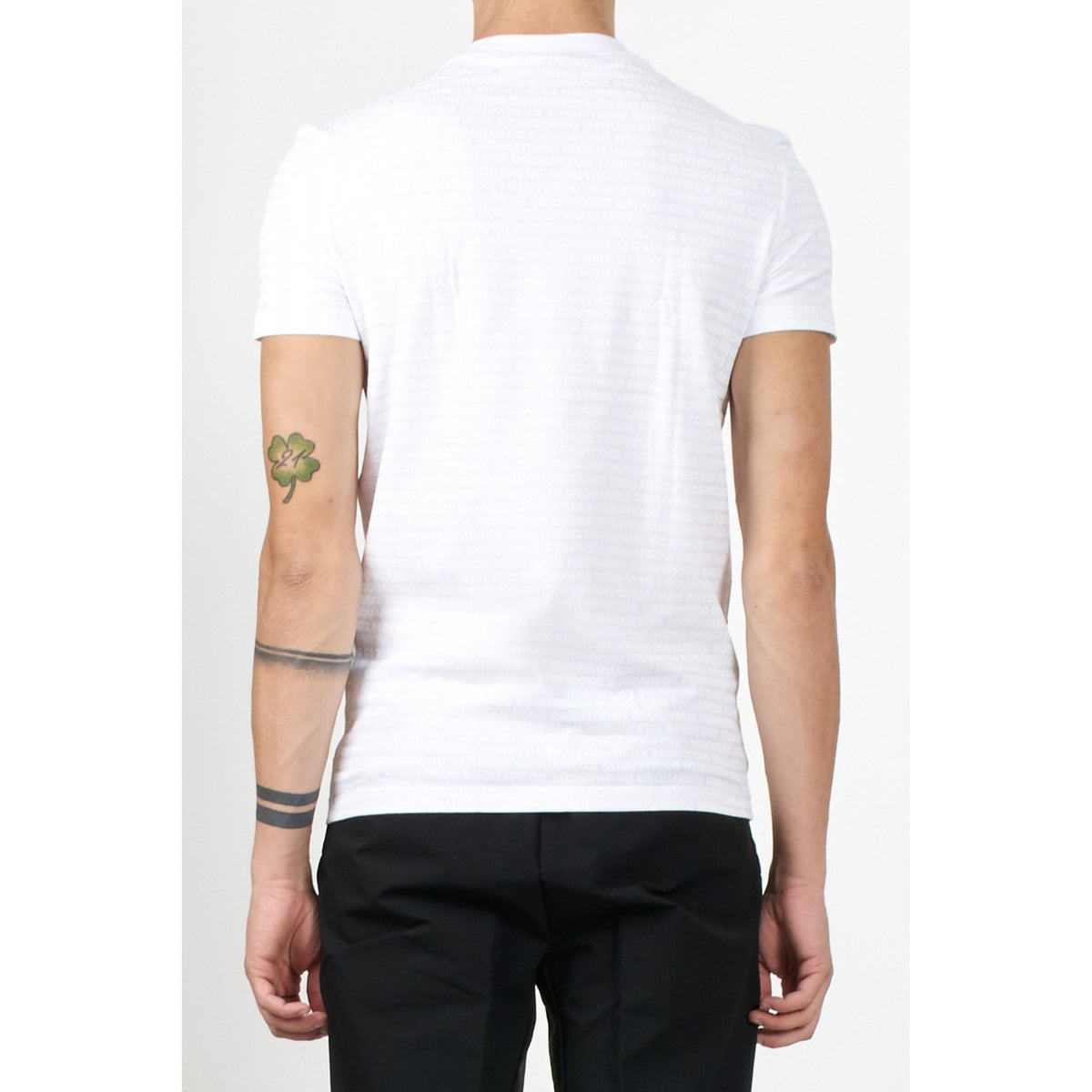 DSQUARED2 | D9M205510 Allover Logo Print Slim Fit T-Shirt