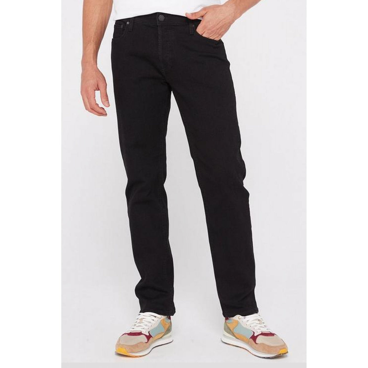 Jack Jones 3335 Mike Original Comfort Fit Stretch Denim Jean - Black
