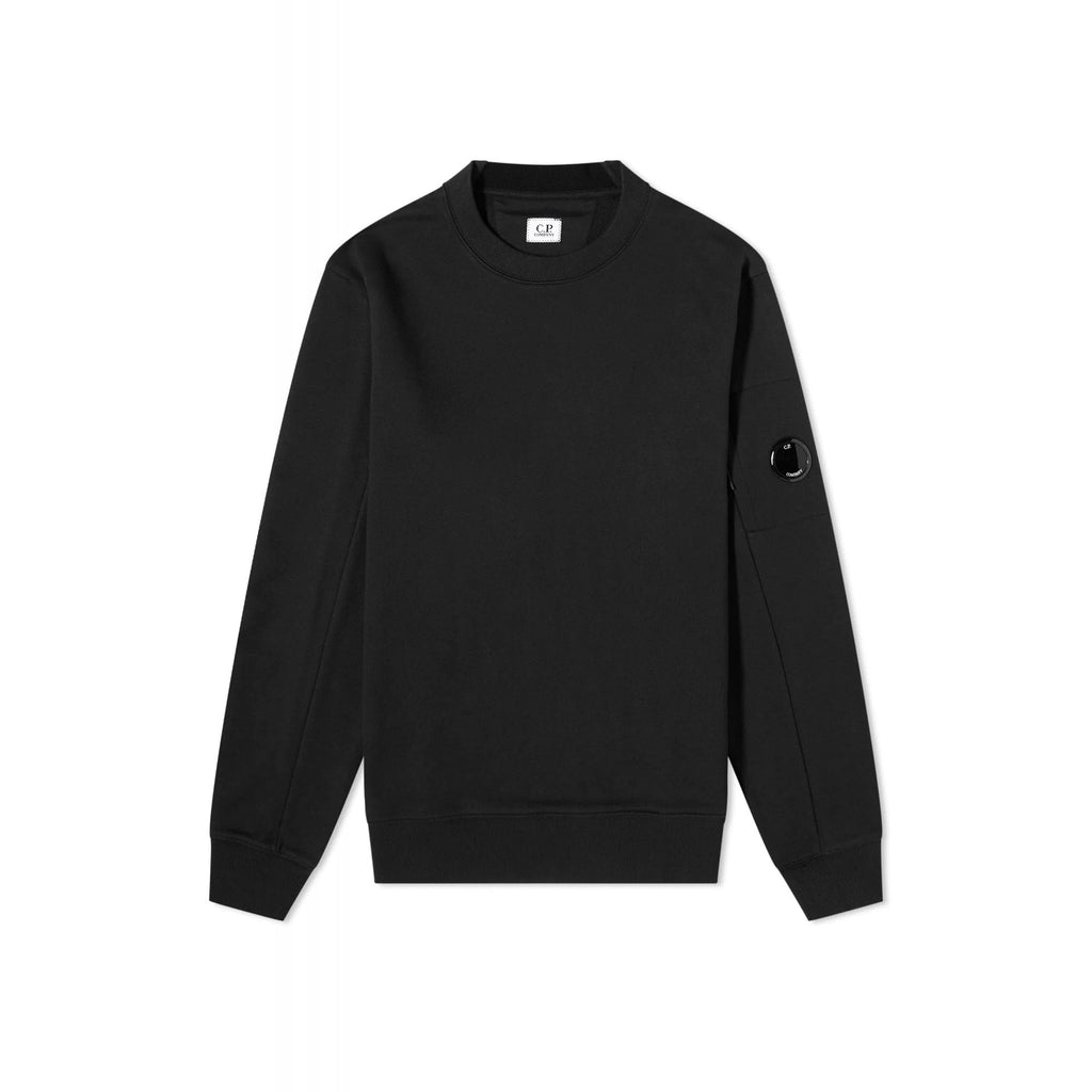 C.P. Company MSS022A Diagonal Raised Fleece Lens Arm Sweat Top