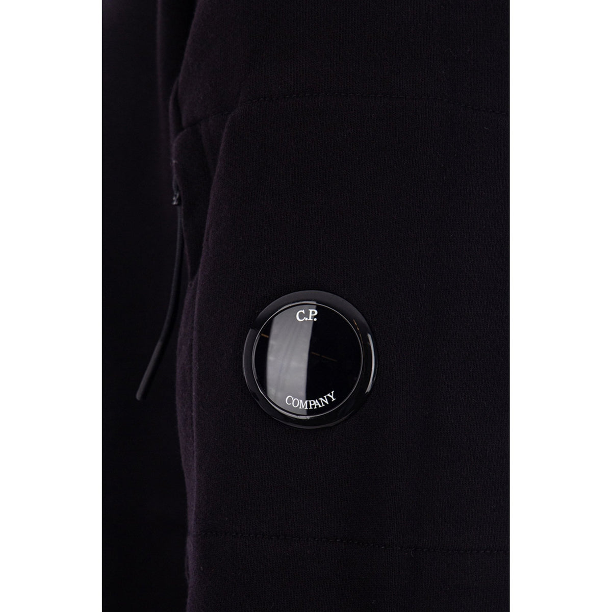 C.P. Company MSS022A Diagonal Raised Fleece Lens Arm Sweat Top