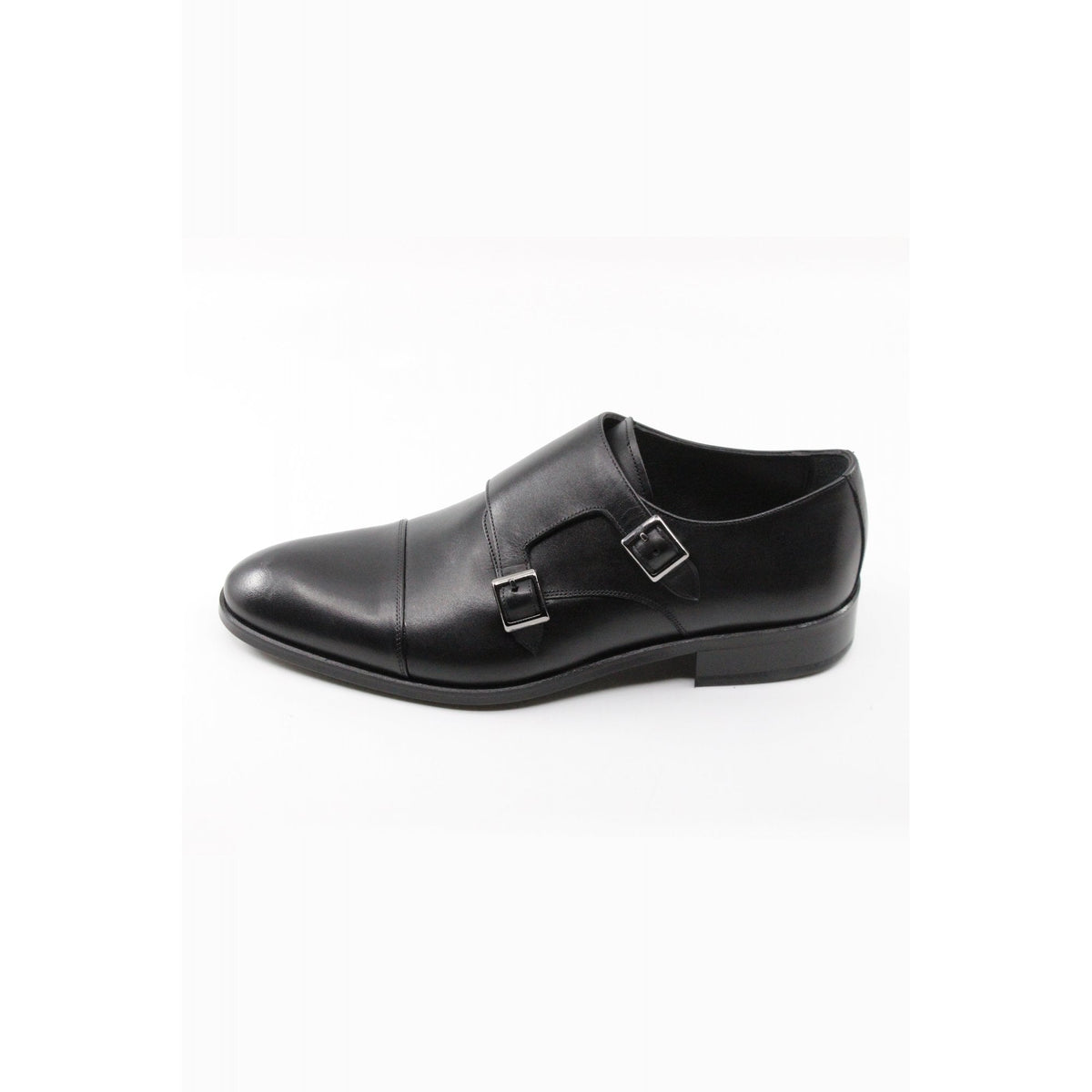 Paul Branco | M-93020 MAT Leather Monk Strap Buckle Formal Shoe