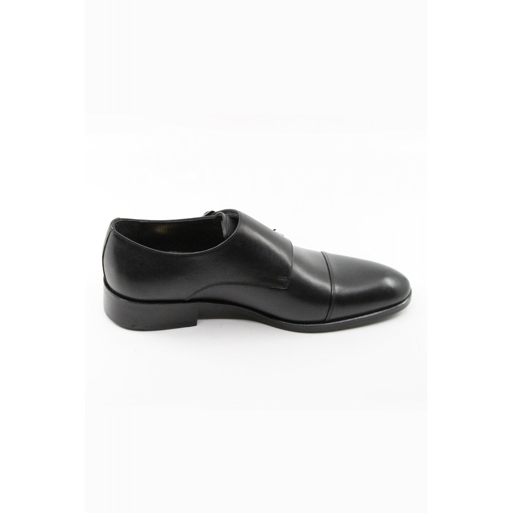 Paul Branco | M-93020 MAT Leather Monk Strap Buckle Formal Shoe