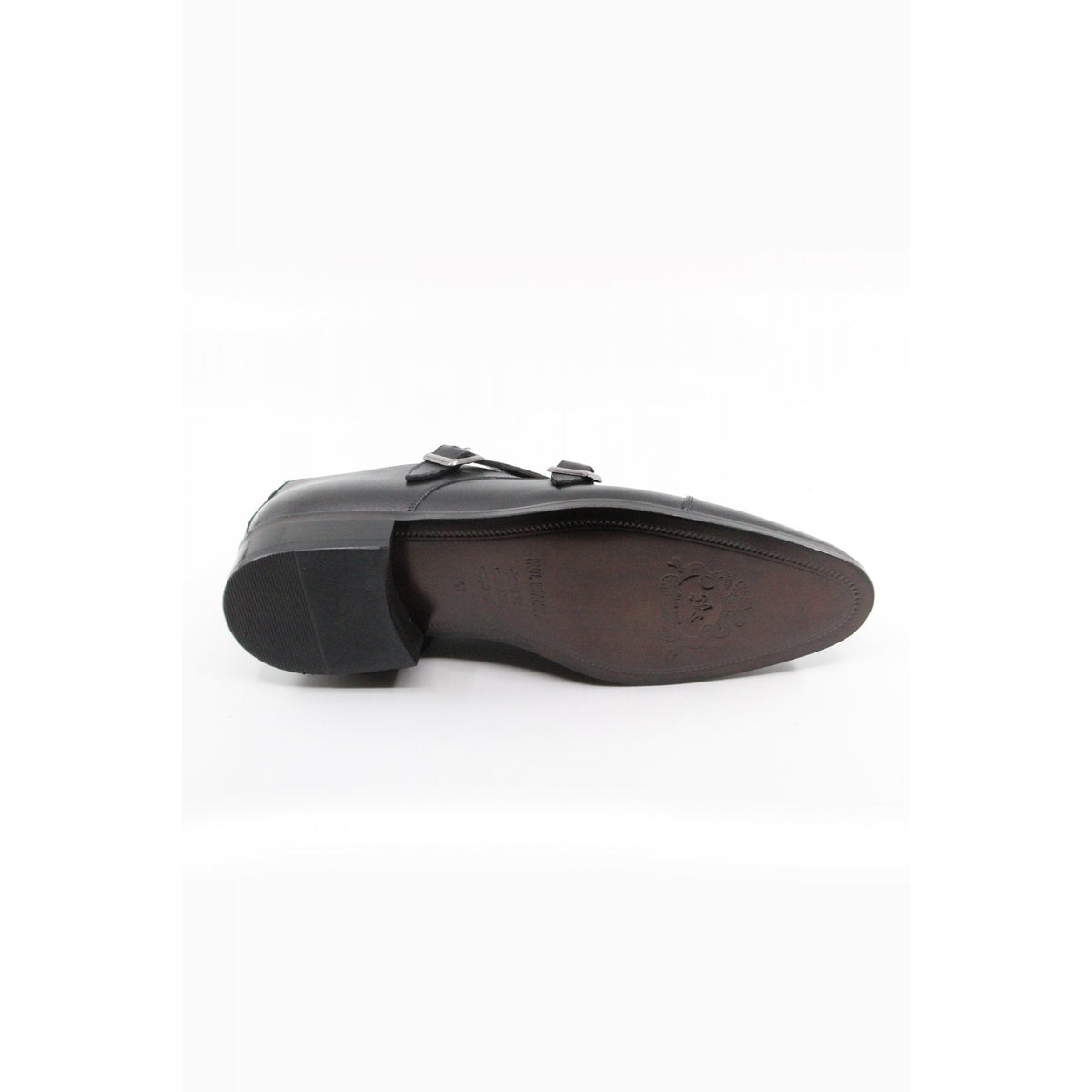 Paul Branco | M-93020 MAT Leather Monk Strap Buckle Formal Shoe