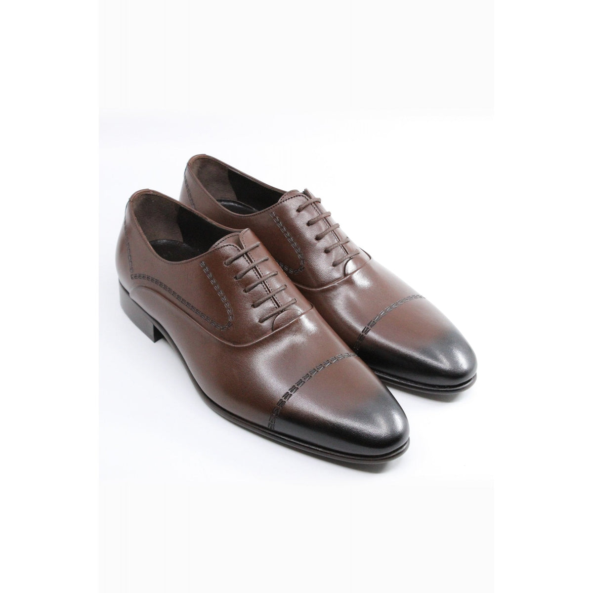 Paul Branco | M-10642 Leather Oxford Lace Formal Shoe