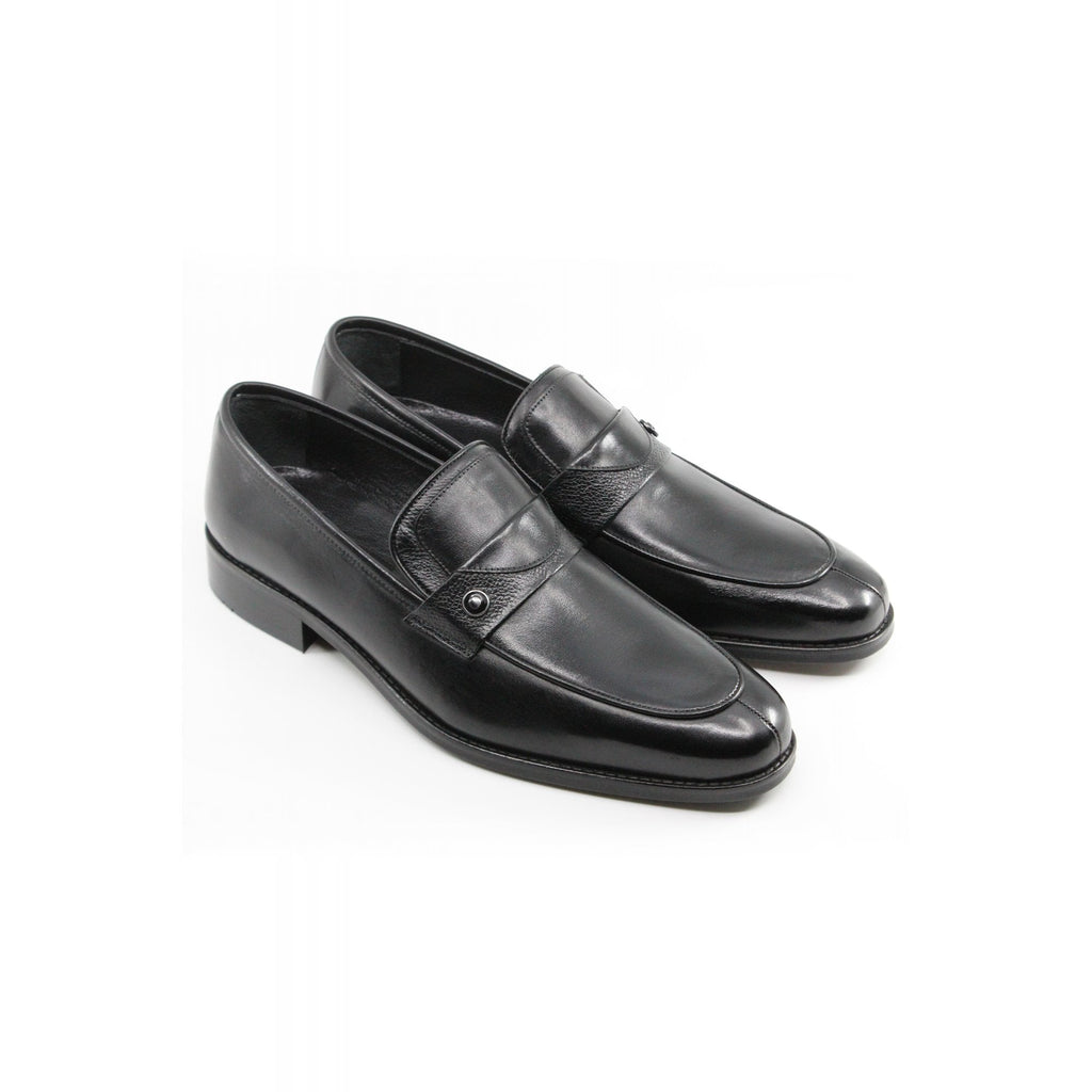 Paul Branco | M-01611-2 Leather Tramlines Slip-on Formal Shoe