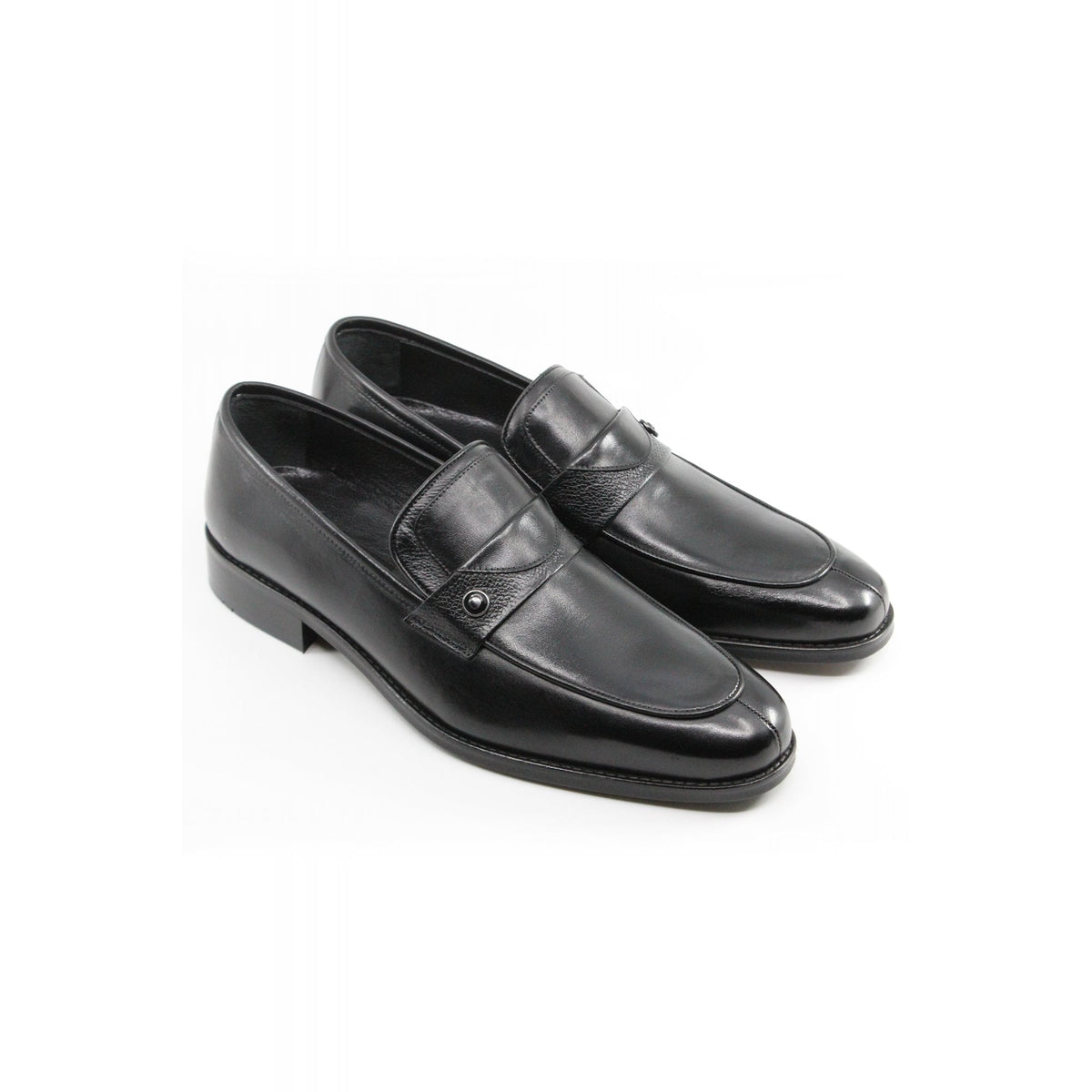 Paul Branco | M-01611-2 Leather Tramlines Slip-on Formal Shoe