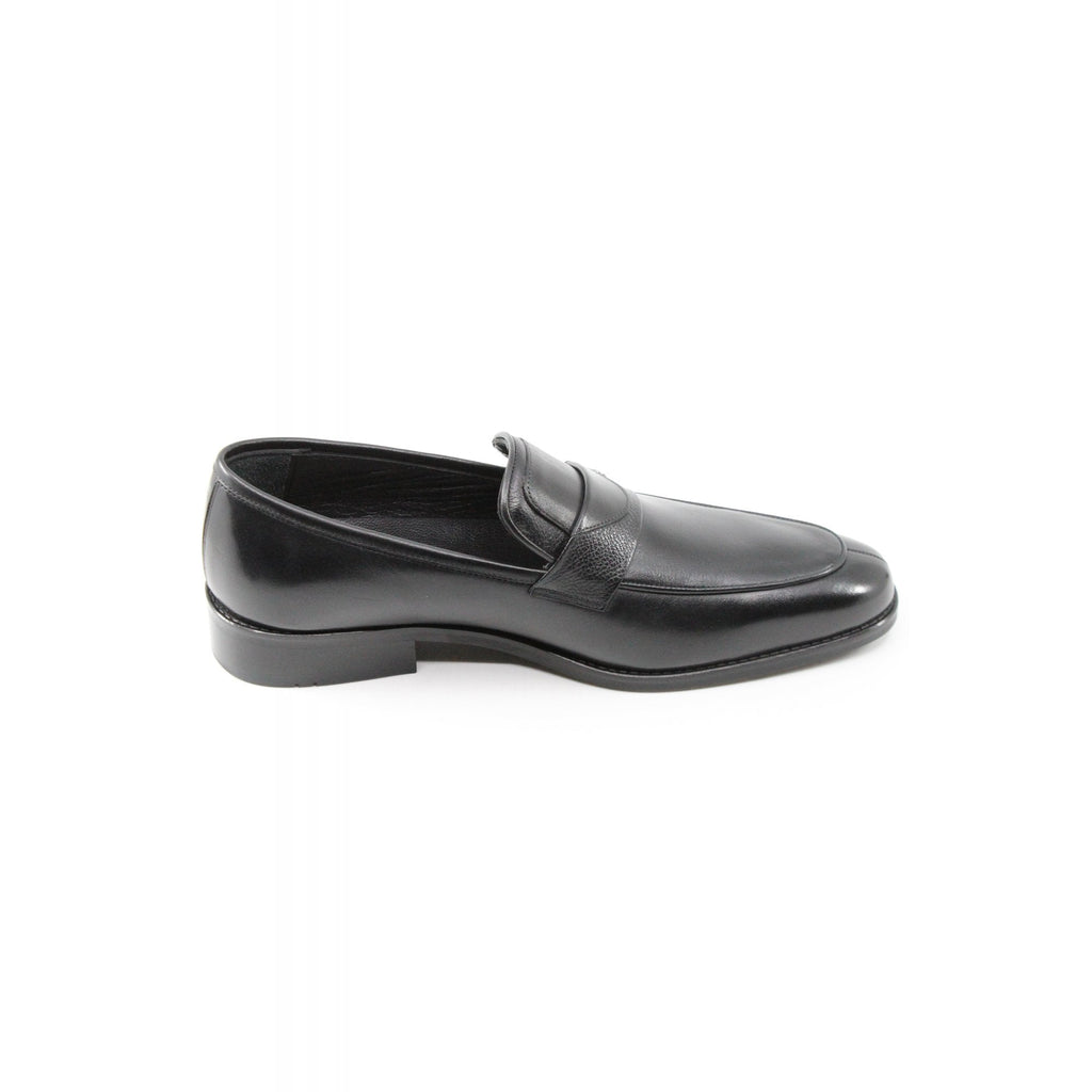 Paul Branco | M-01611-2 Leather Tramlines Slip-on Formal Shoe