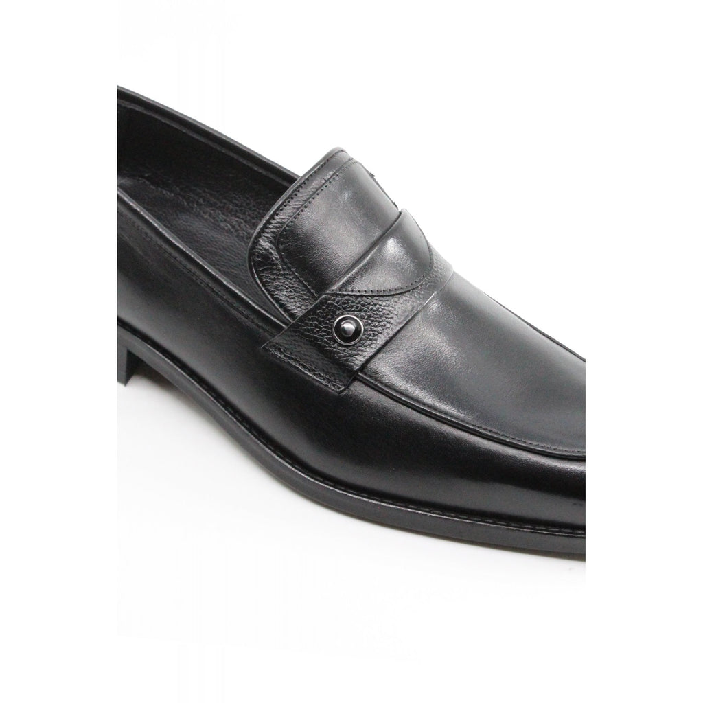 Paul Branco | M-01611-2 Leather Tramlines Slip-on Formal Shoe