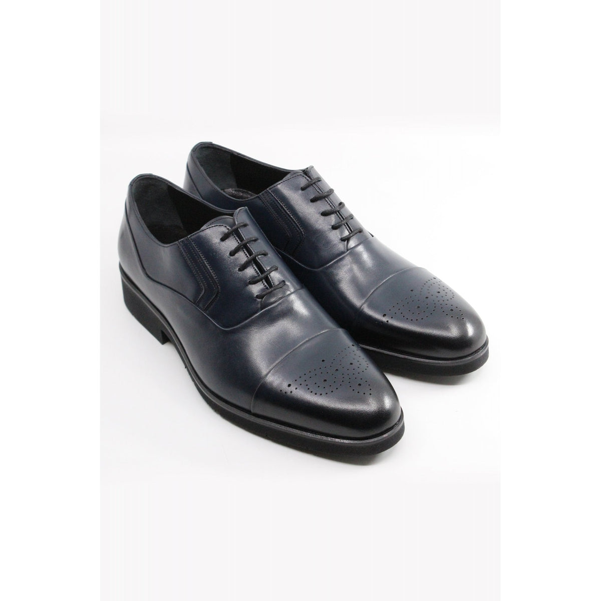 Paul Branco | M-24747 Leather Wingtip Oxford Lace Formal Shoe