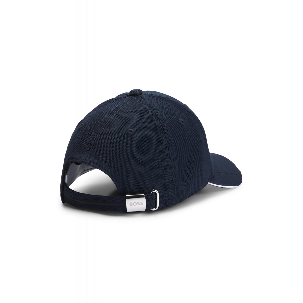 Hugo Boss 9247 Embossed Logo Pique Fabric Baseball Cap