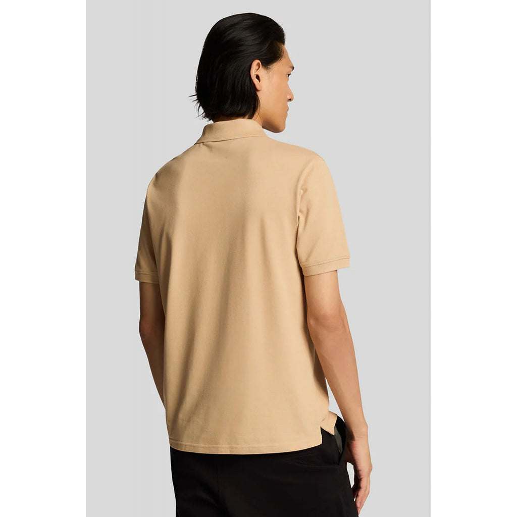 Lyle & Scott SP2255TON Superfine Pique Plain Cotton Polo T-Shirt