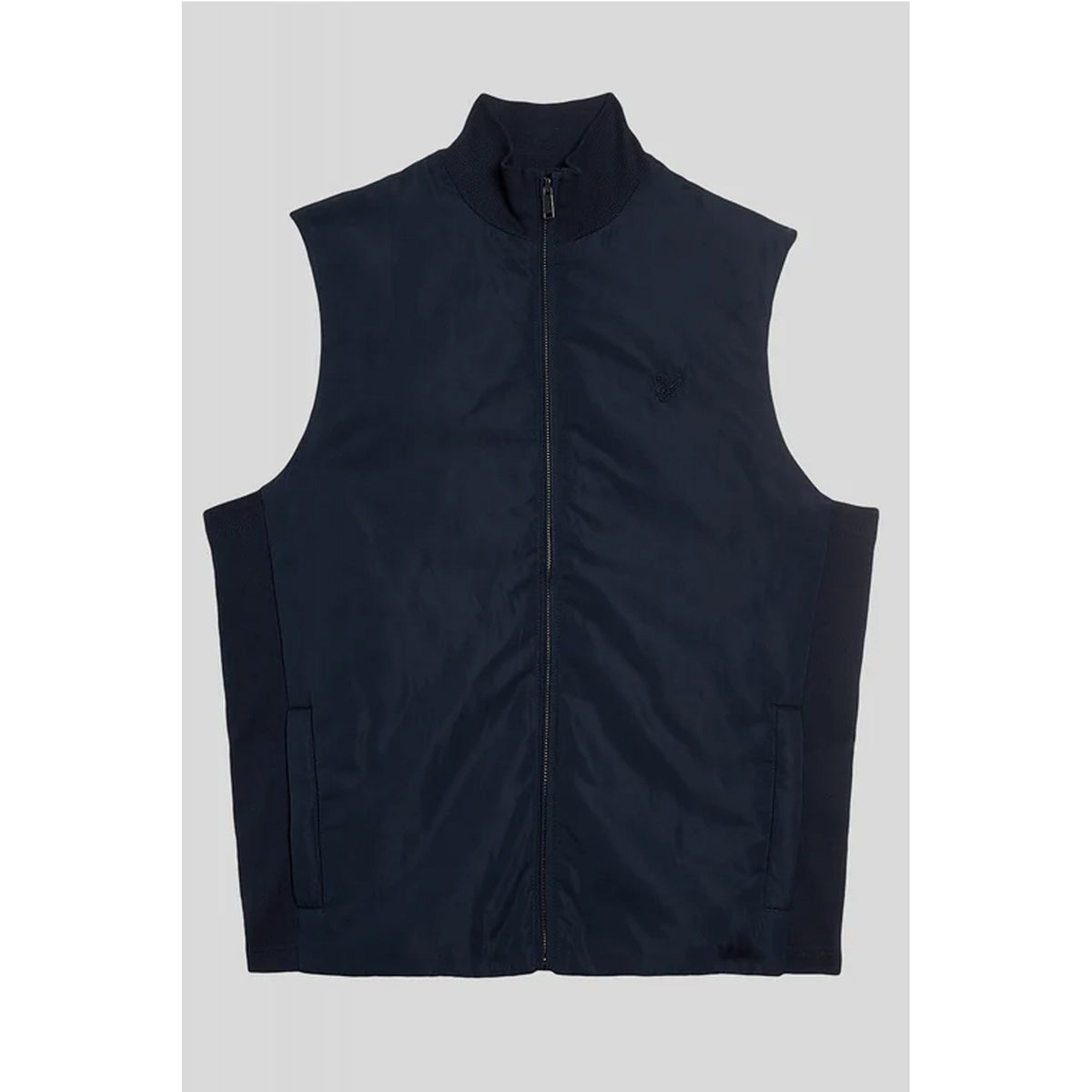 Lyle & Scott | ML2239TON Lightweight Tonal Hybrid Gilet - Navy