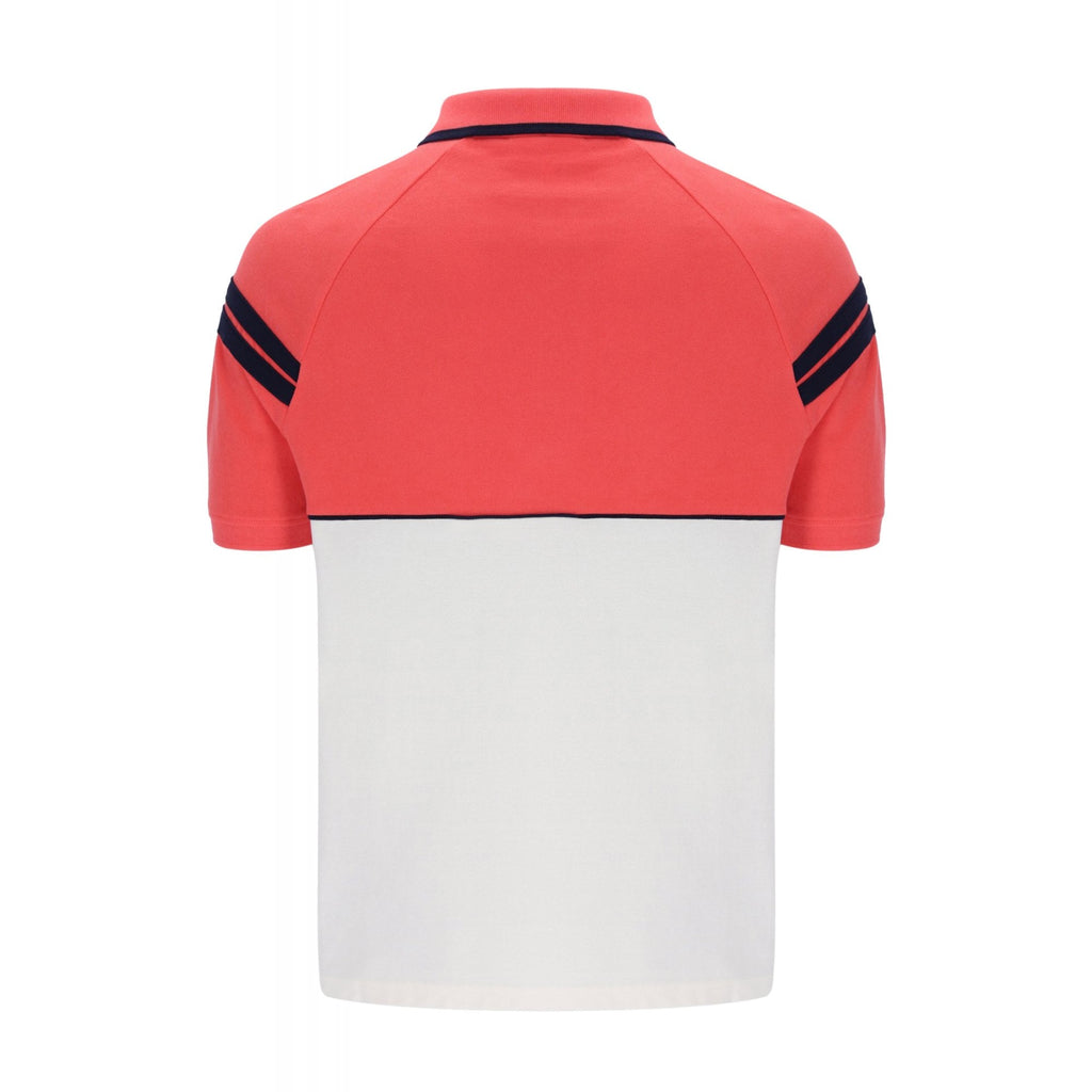 Sergio Tacchini | Cambio 6168 Contrast Colour Block Design Stripe Polo T-Shirt