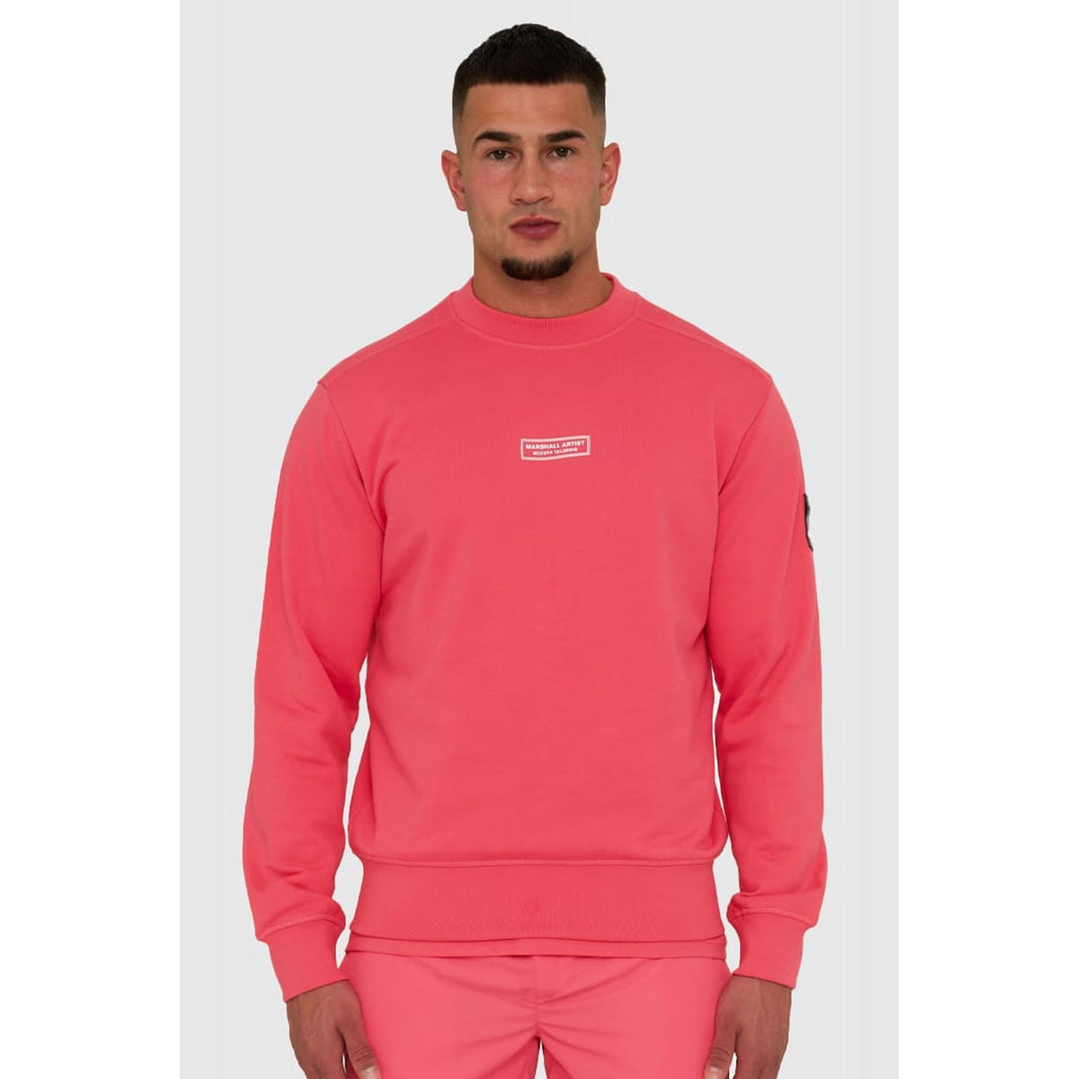 Marshall Artist | 0842 Siren Circle Badge Logo Crew Sweat Top