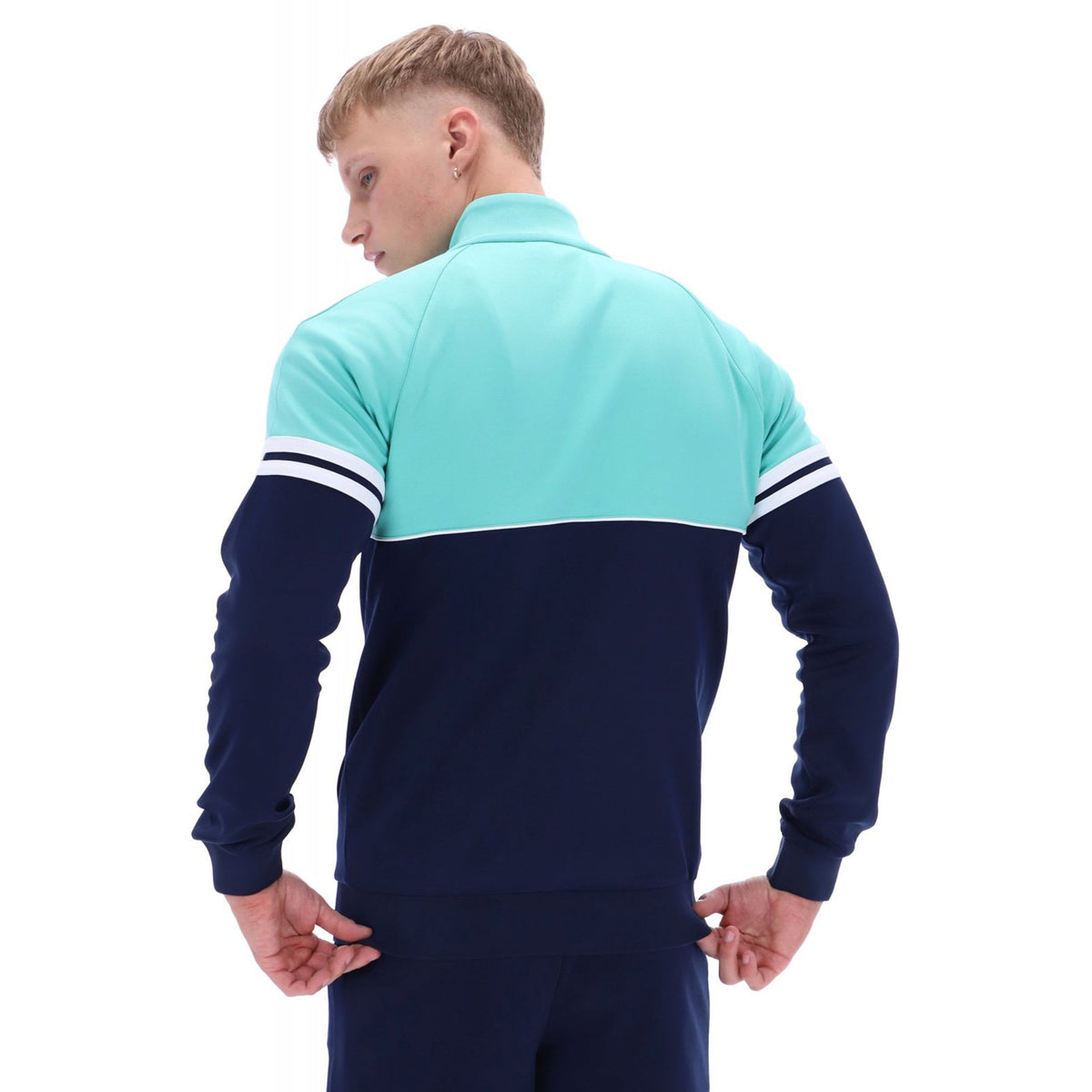 Sergio Tacchini | Orion 4594-282 Retro Contrast Colour Block Piping Track Top