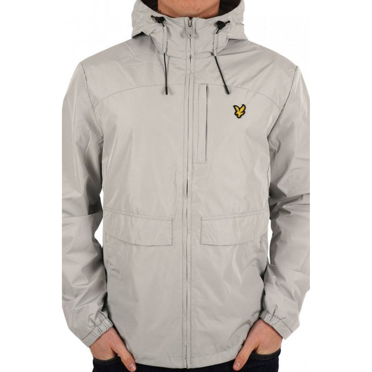 Lyle & Scott | JK2205V Poly Zip Through Hooded Lightweight Jacket
