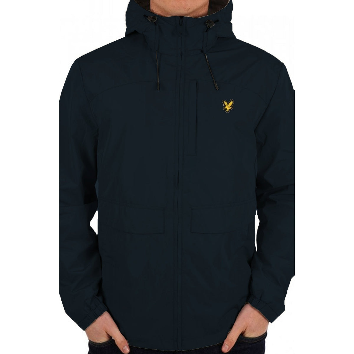 Lyle & Scott | JK2205V Poly Zip Through Hooded Lightweight Jacket