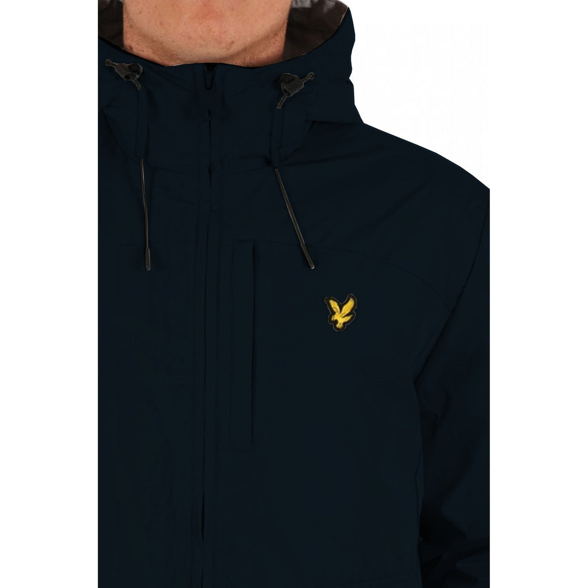 Lyle & Scott | JK2205V Poly Zip Through Hooded Lightweight Jacket