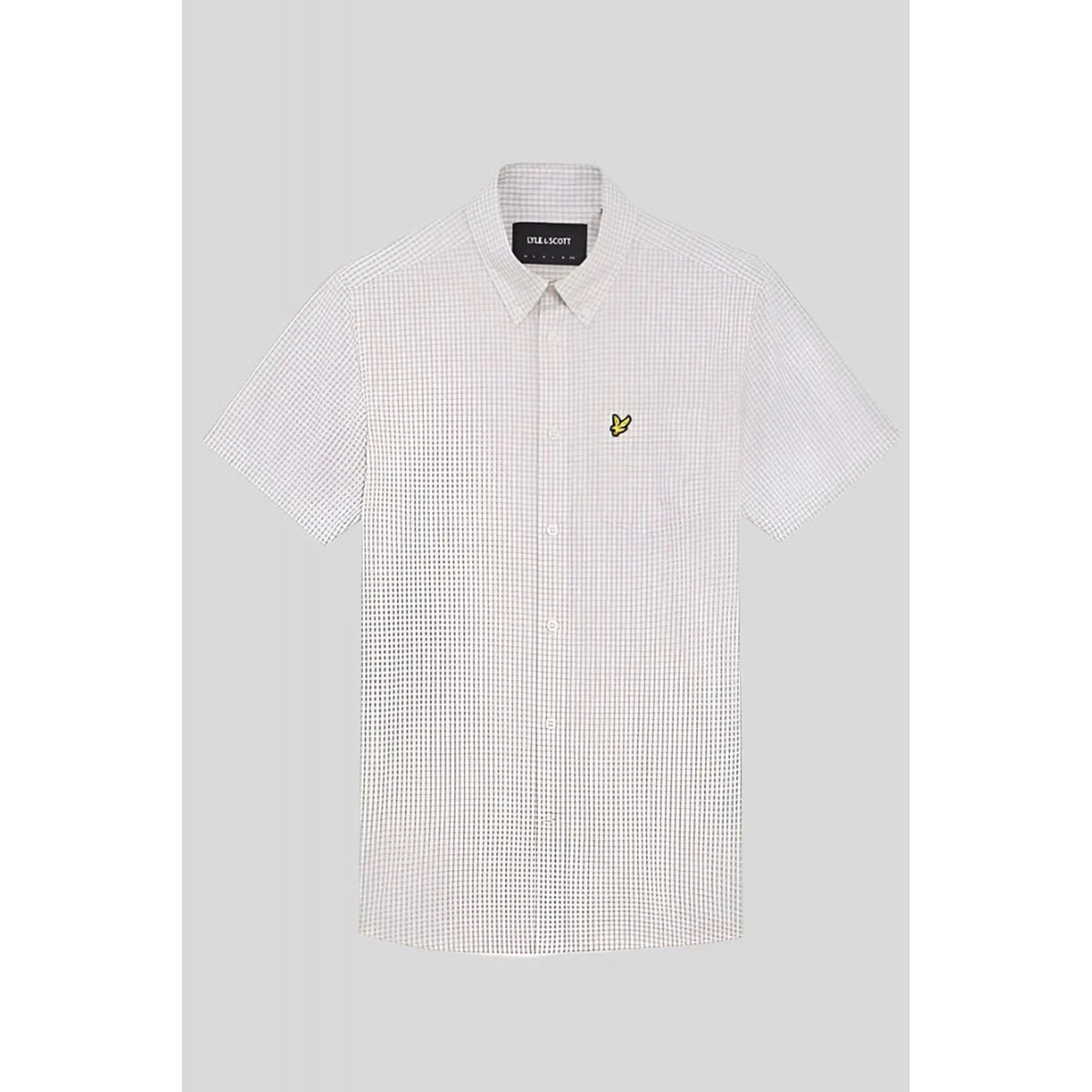 Lyle & Scott | SW2213V Slim Fit Short Sleeve Gingham Check Shirt