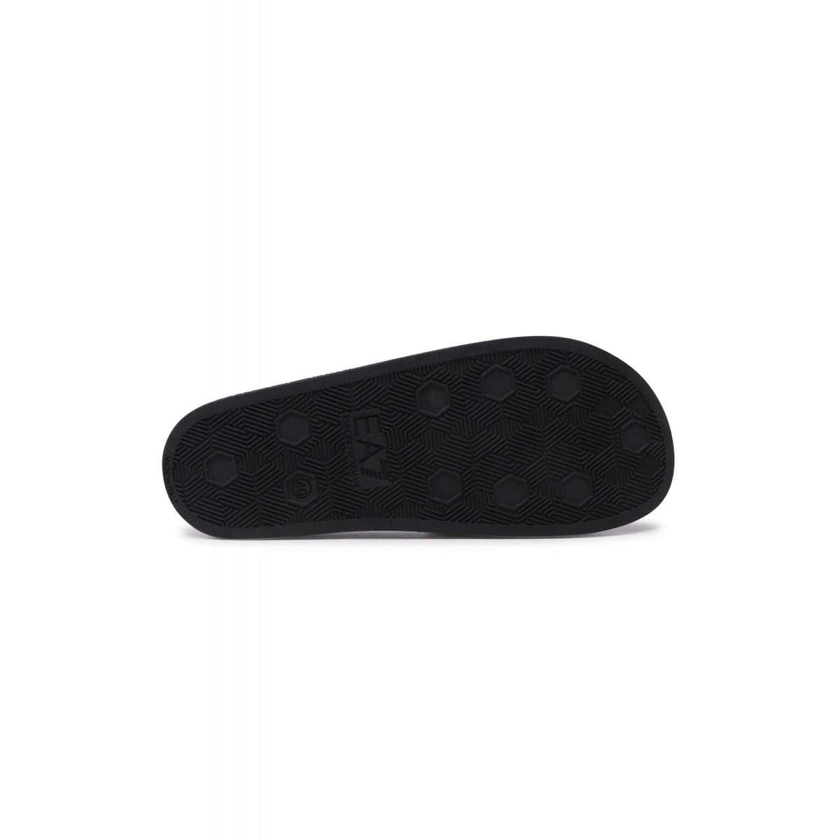 EA7 | Emporio Armani 0109 AF15125 Repeat Logo Flip Flop Sliders - Black/White
