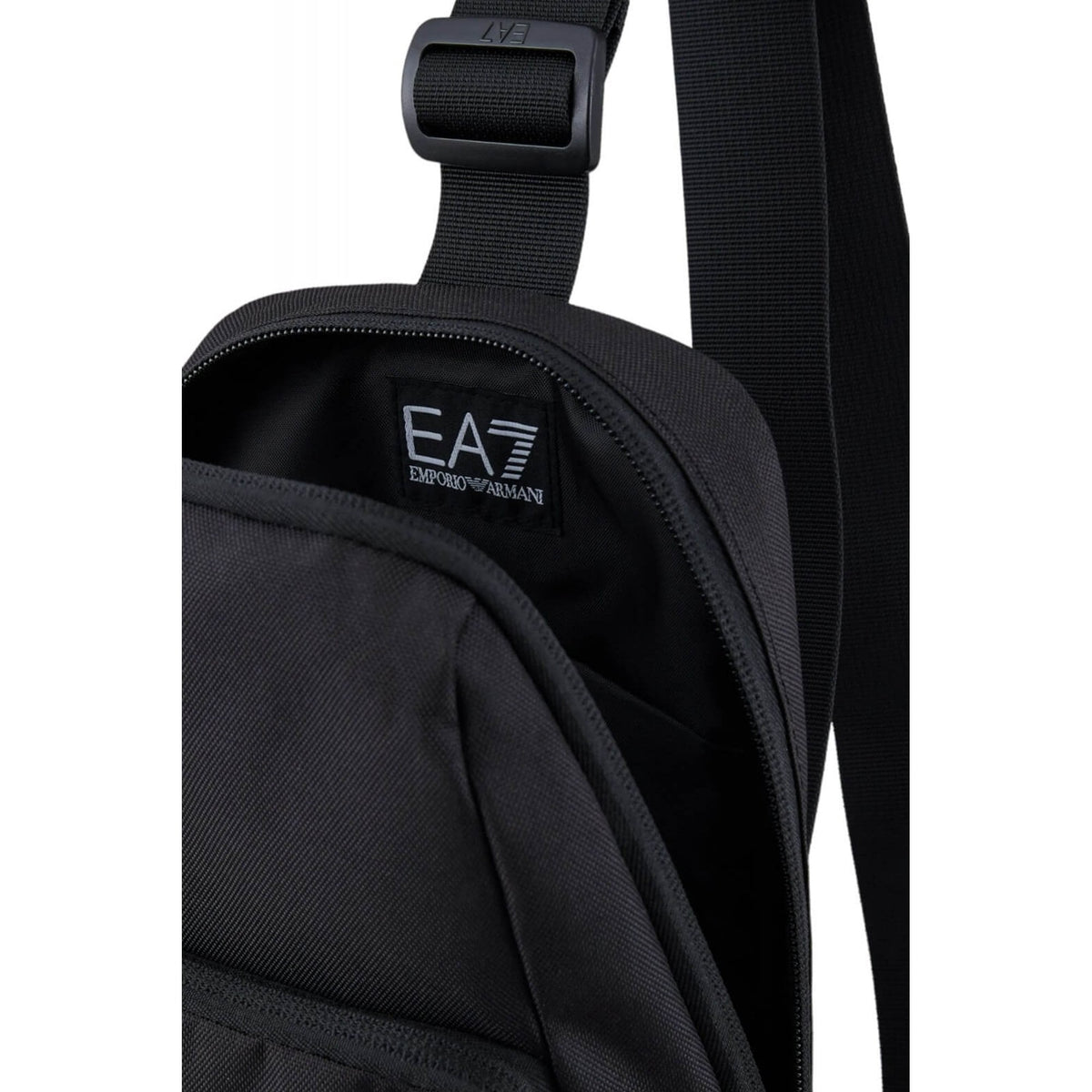 EA7 | Emporio Armani 245087 CC940 Train Core Large 2.5L Cross Body Shoulder Bag - Black/White