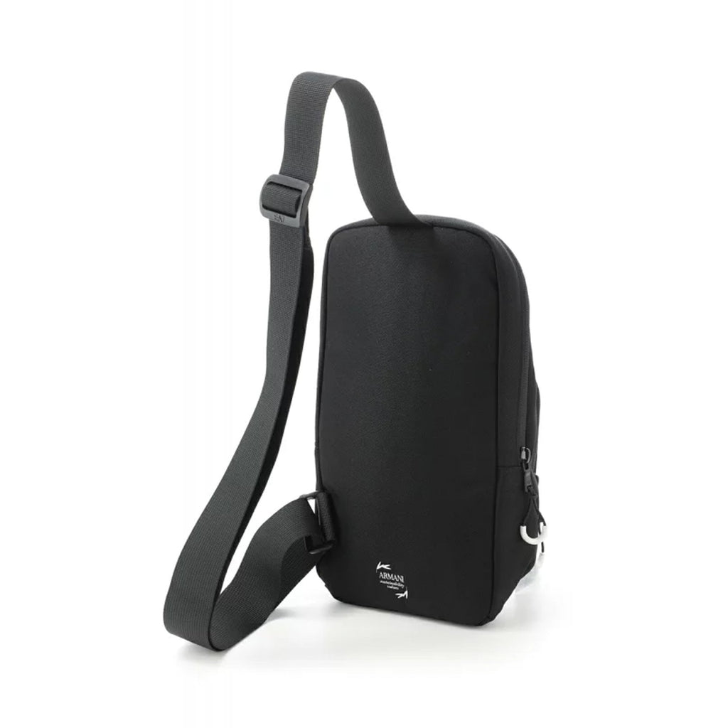 EA7 | Emporio Armani 245087 CC940 Train Core Large 2.5L Cross Body Shoulder Bag - Black/White