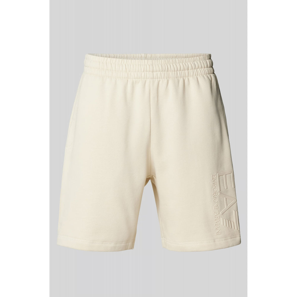 EA7 | Emporio Armani 7M000241 AF10377 Train Visibility Rubberised Logo Short - Almond Beige