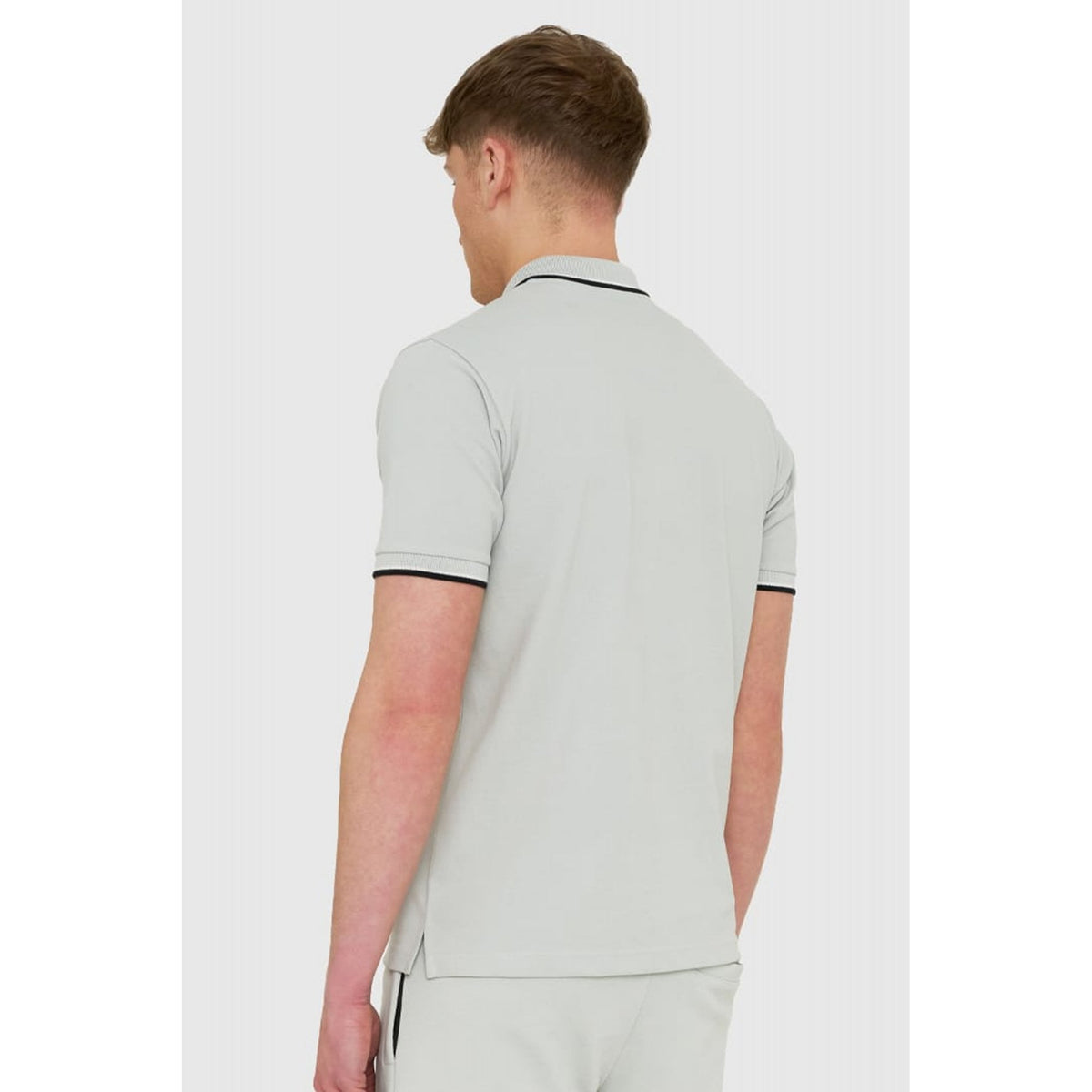 Marshall Artist | 0930 Siren Circle Badge Logo Cotton Pique Half Sleeve Tipped Polo T-Shirt