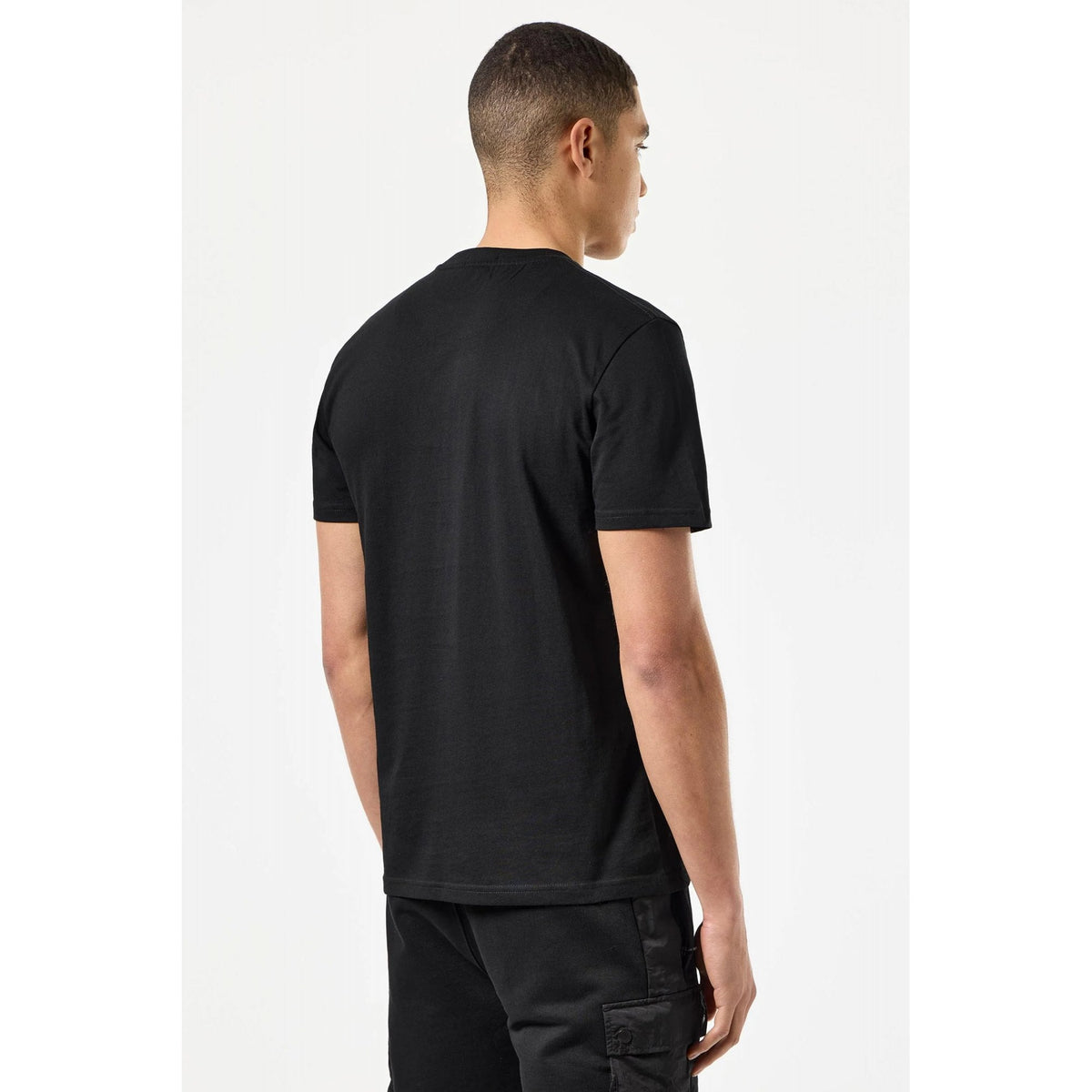 Weekend Offender PT1A07 Quaaludes 'The Wolf Of Wall Street' Graphic Print Half Sleeve T-Shirt - Black
