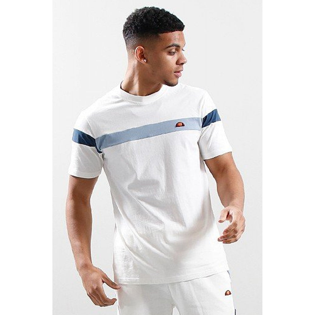 Ellesse Caserio 7433 Contrast Panel Half-Sleeve T-Shirt
