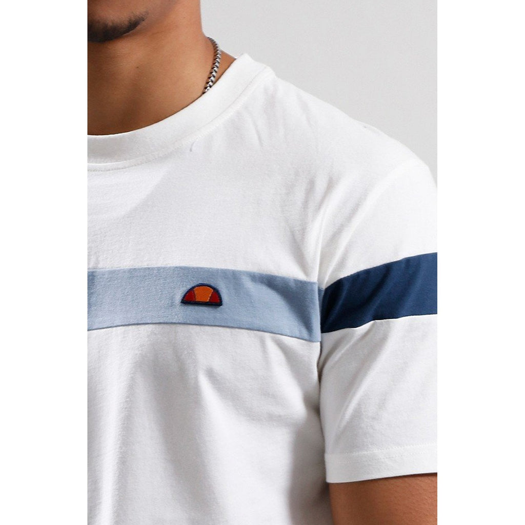 Ellesse Caserio 7433 Contrast Panel Half-Sleeve T-Shirt