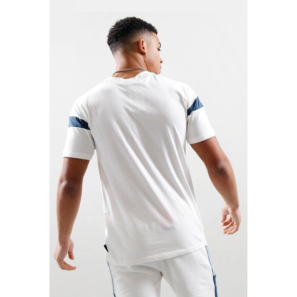 Ellesse Caserio 7433 Contrast Panel Half-Sleeve T-Shirt