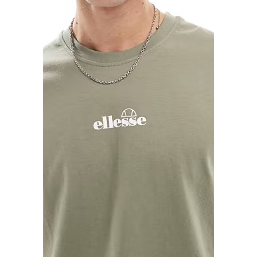 Ellesse Ollio 6463 Crew Centre Logo Half-Sleeve T-Shirt