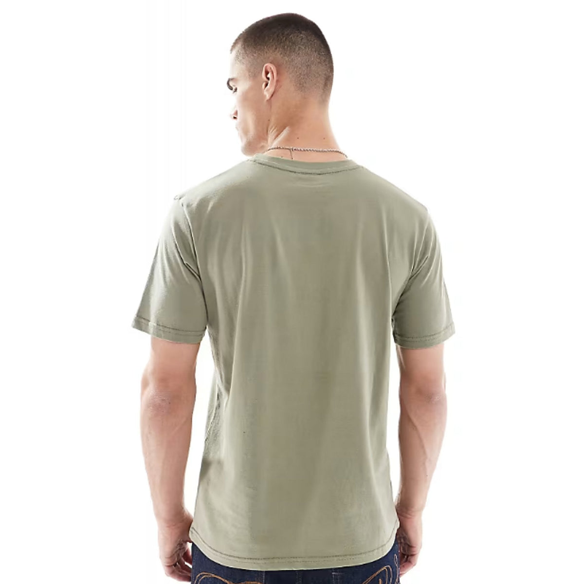 Ellesse Ollio 6463 Crew Centre Logo Half-Sleeve T-Shirt