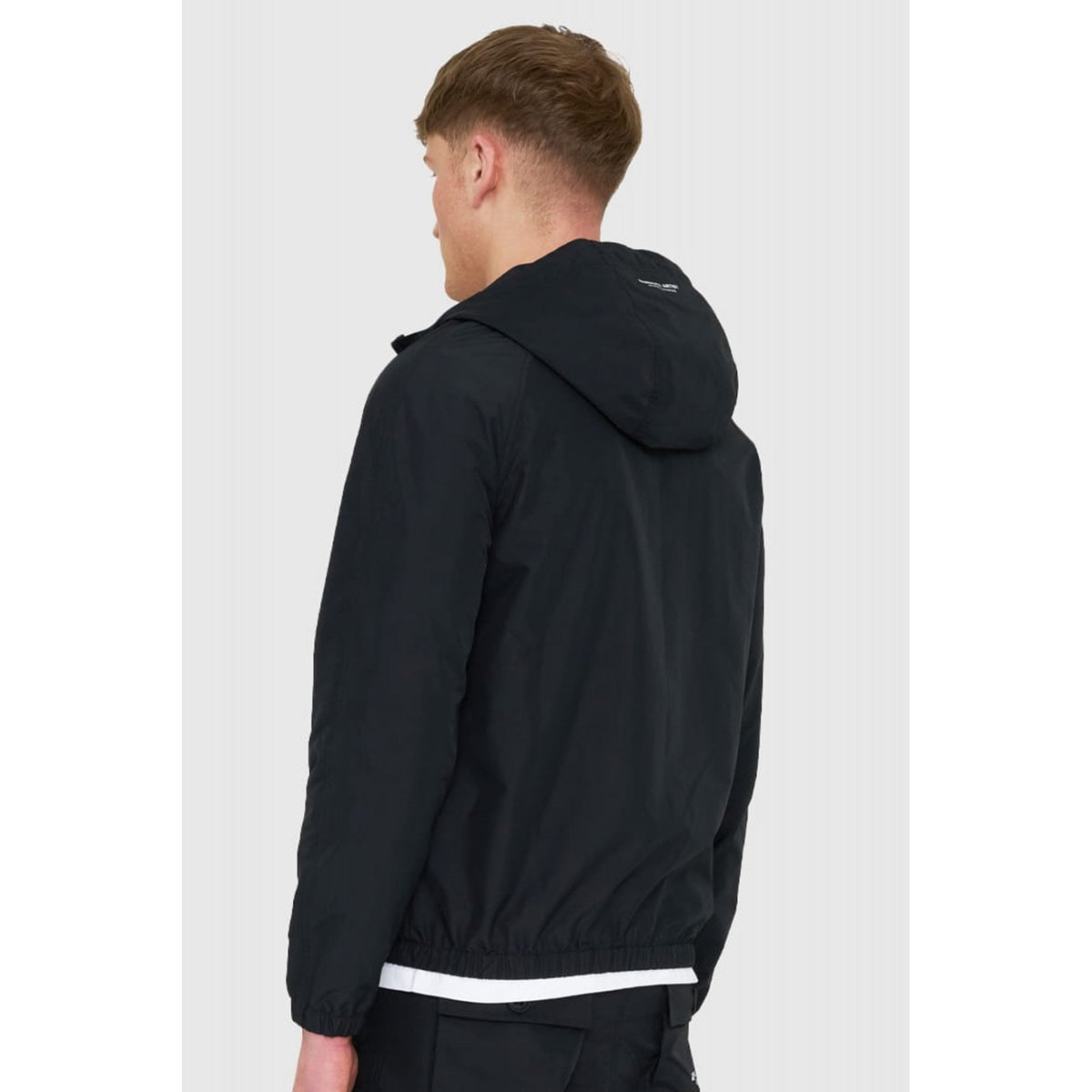 Marshall Artist | 0966 Fairfax Lightweight Nylon Ripstop Hood Jacket - Black