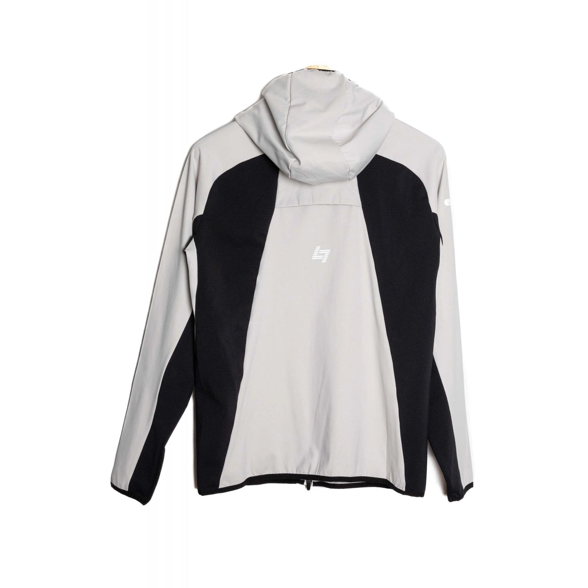 EA7 | Emporio Armani 7M000047 AF13534 Full Zip  Lightweight Hood Track Jacket - Light Grey