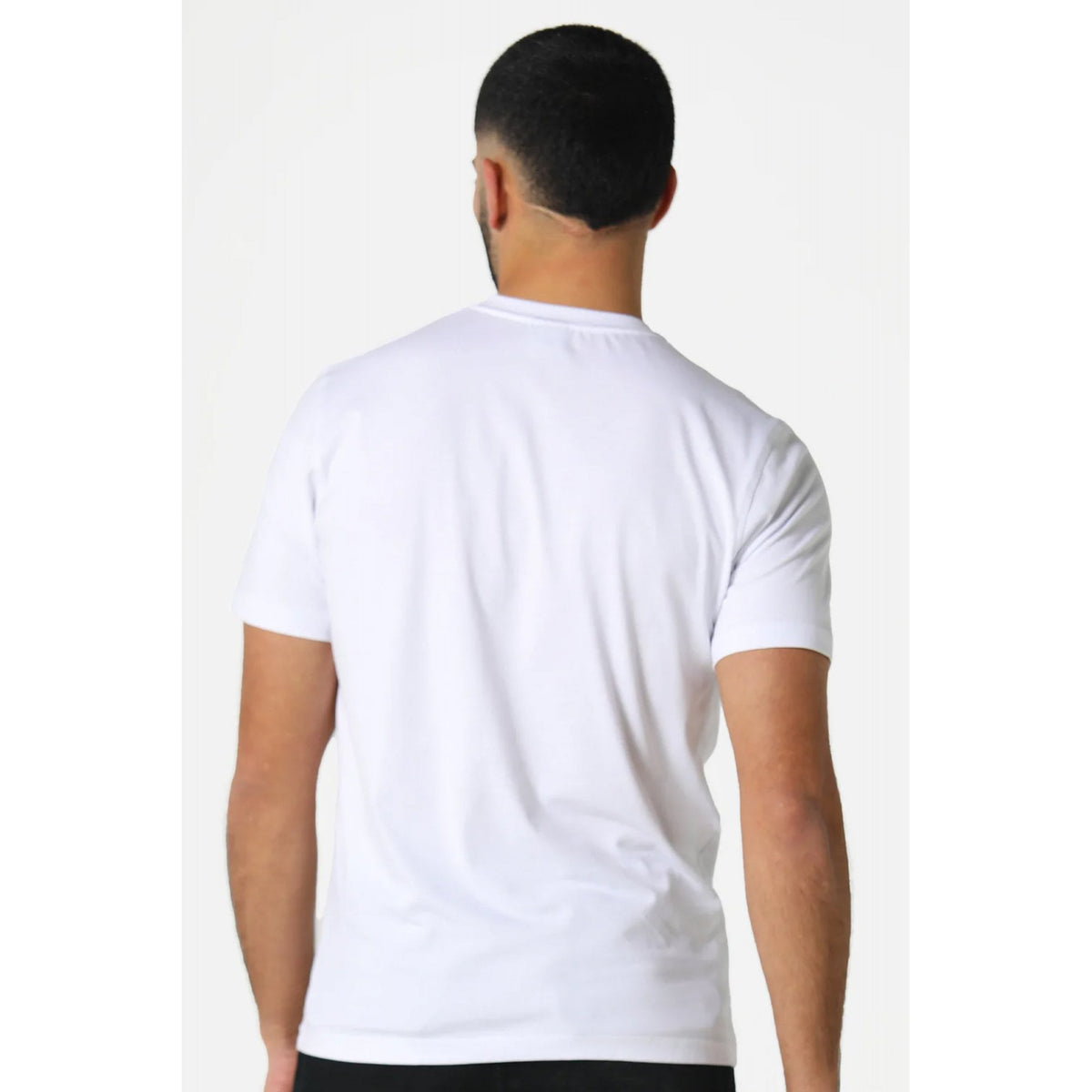 Police Oxshott 0825 'P' Emblem Elevate Matt Print Slim Fit Half Sleeve T-Shirt