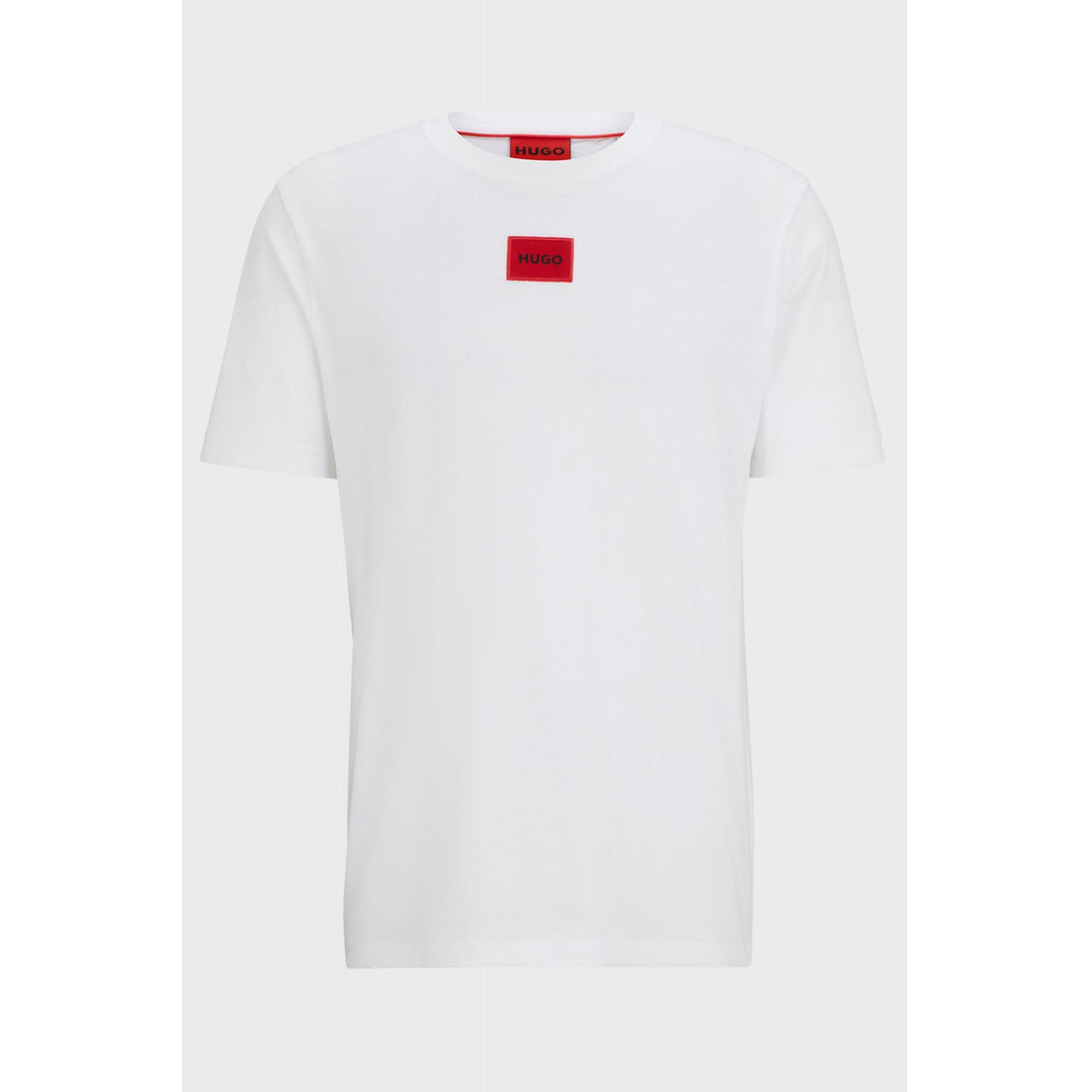Hugo Boss 50447978 Diragolino Red Box Logo Half Sleeve T-Shirt