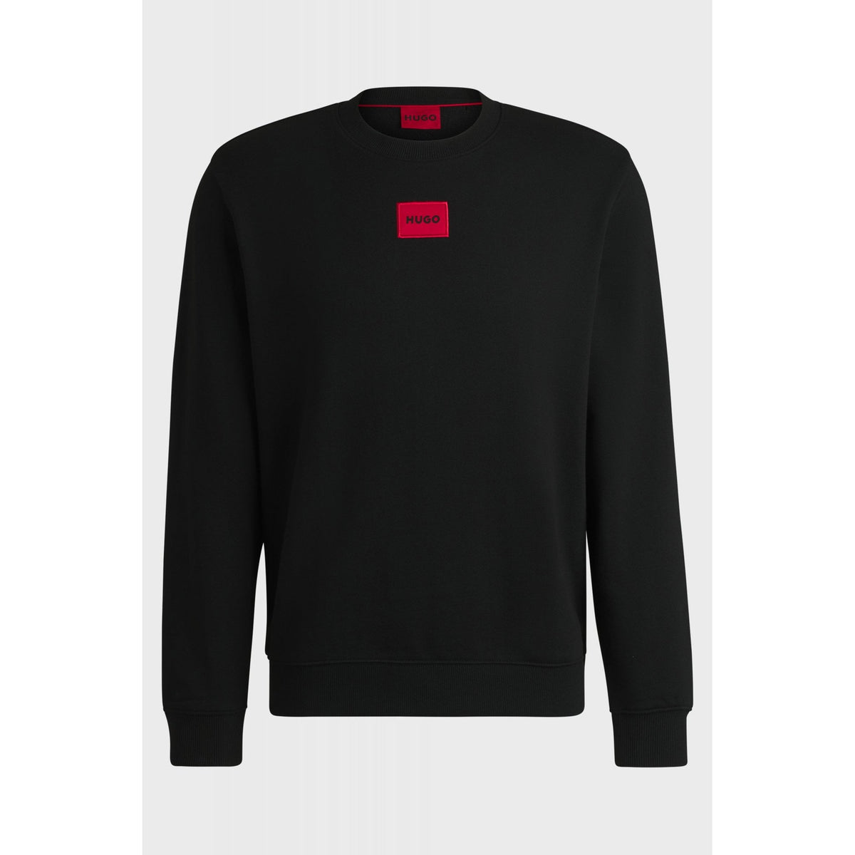 Boss 50447964 Diragol Small Red Patch Logo Crew Sweat Top