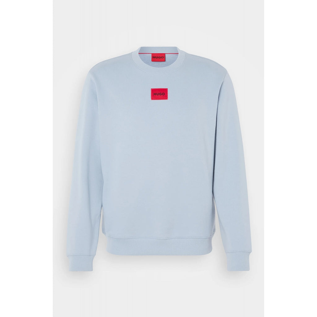 Boss 50447964 Diragol Small Red Patch Logo Crew Sweat Top