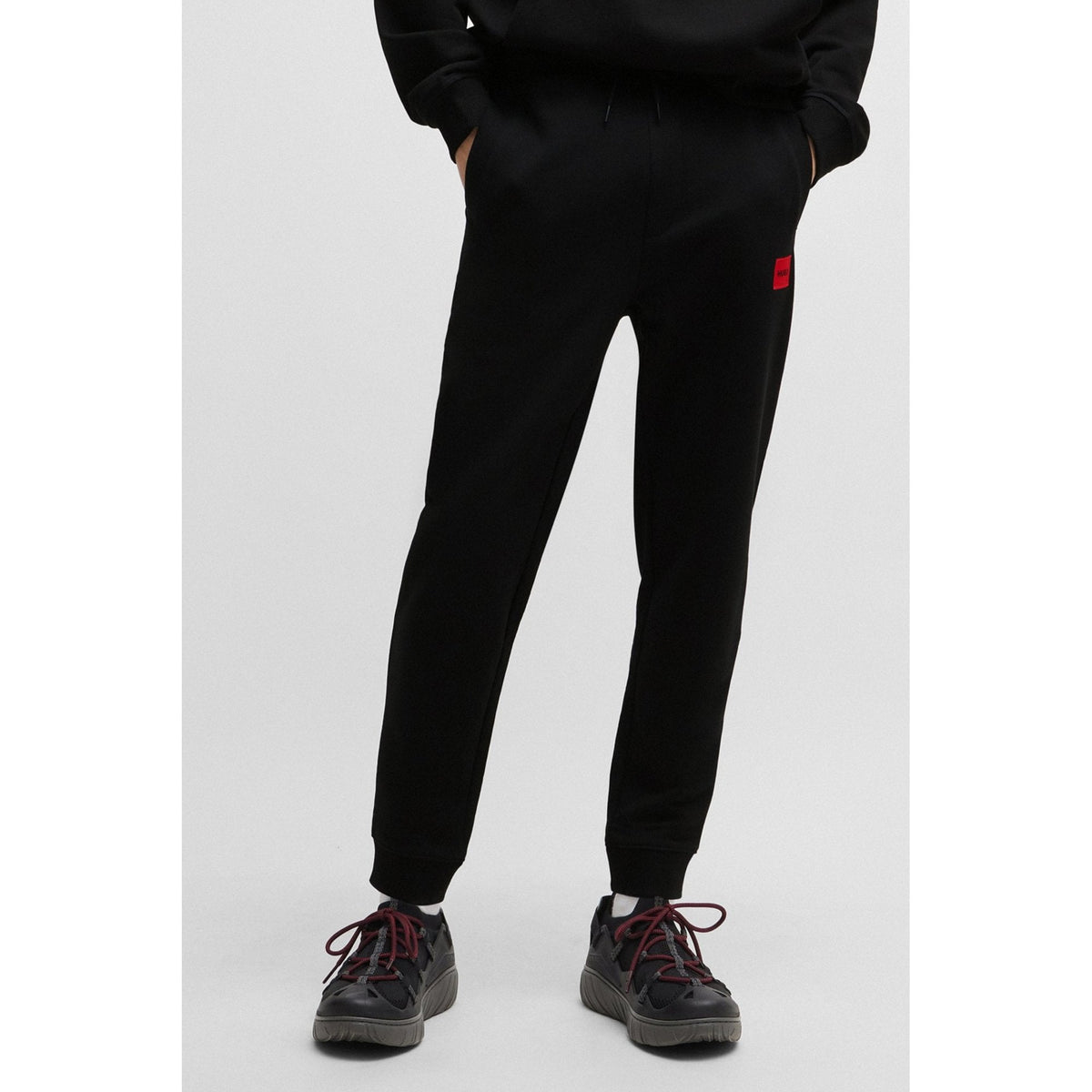 Boss 50447963 Doak Red Patch Logo Cotton Jogger
