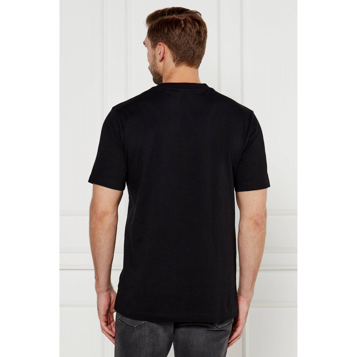 Boss 50523839 Daltorip HUGO Decorated Logo Print Crew Half Sleeve T-Shirt