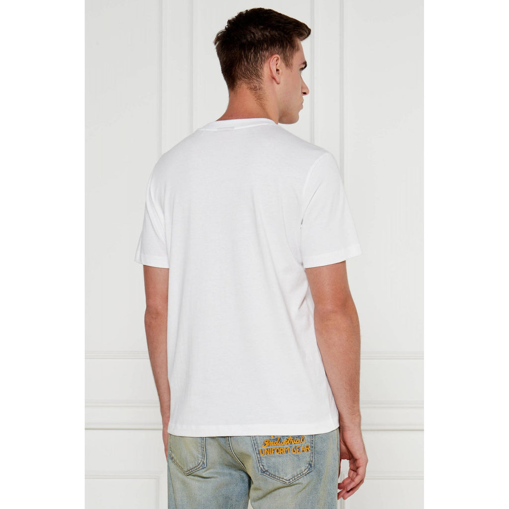 Boss 50523839 Daltorip HUGO Decorated Logo Print Crew Half Sleeve T-Shirt