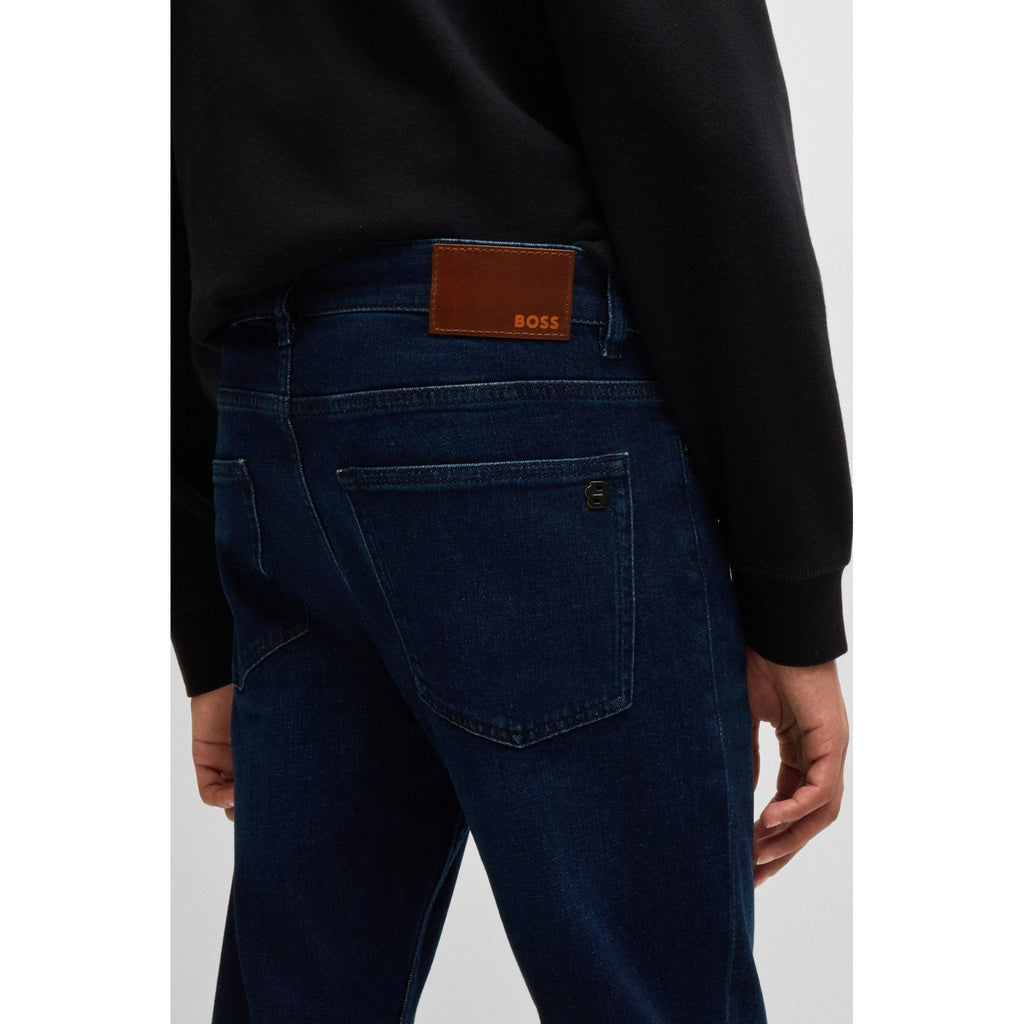 Boss 50524018 Delaware Slim Fit Comfort Stretch Denim Jean - Indigo Blue