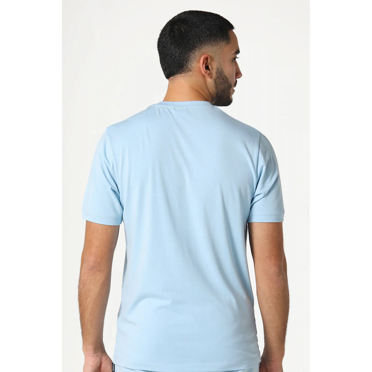 Police Gambit 0069 Cut & Sew Small 'P' Emblem Metal Logo Crew Half Sleeve T-Shirt